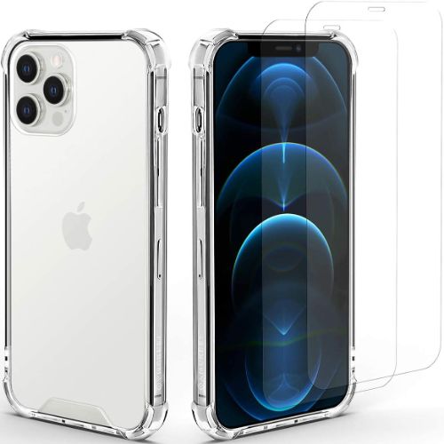 Sunnyway Tech 3 in 1 Combo Lens Protection Film/ Screen Protector and MagSafe Phone Case for iPhone 14 Pro Max