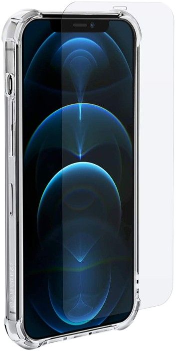 NZcloud 3 in 1 Combo Screen Protector x 2 & Clear Phone Case for iPhone 14 Pro Max / Brand New