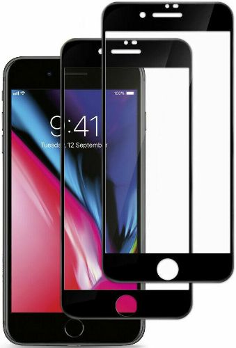 NZcloud 3 in 1 Combo Screen Protector x 2 & Clear Phone Case for iPhone 7 / Brand New