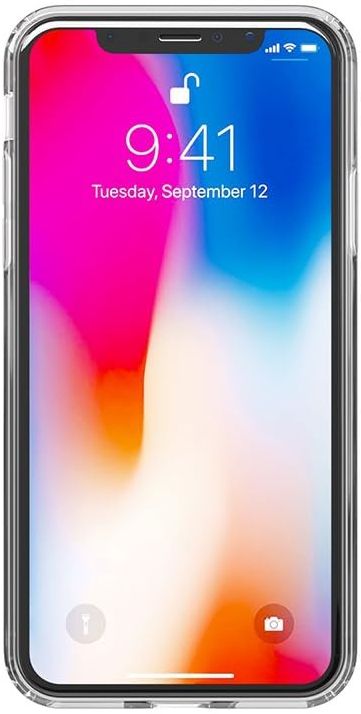 NZcloud 3 in 1 Combo Screen Protector x 2 & Clear Phone Case for iPhone X / Brand New