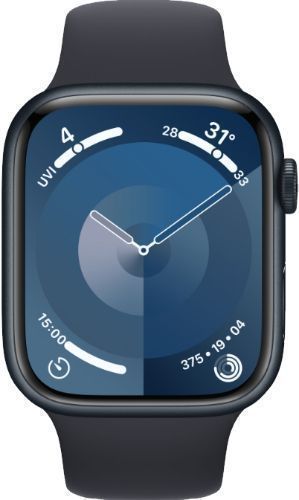 Apple Watch Series 9 / 64GB / Good · 80% / Midnight-Aluminum-Sport Band-Midnight