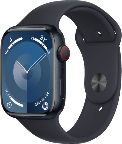 Apple Watch Series 9 / 64GB / Good · 80% / Midnight-Aluminum-Sport Band-Midnight