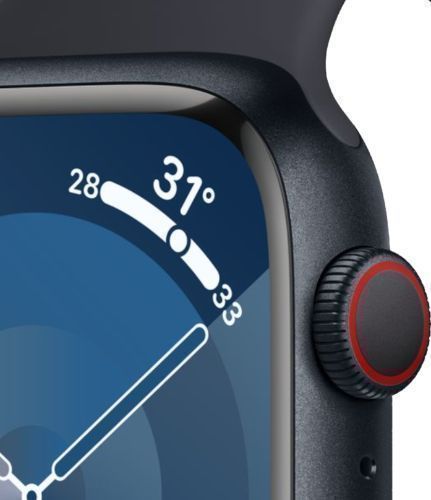 Apple Watch Series 9 / 64GB / Good · 80% / Midnight-Aluminum-Sport Band-Midnight